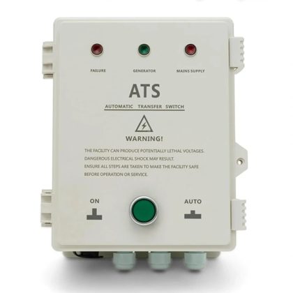 ATS automatinio rezervo įjungimo įrenginys 6–15 kW generatoriams