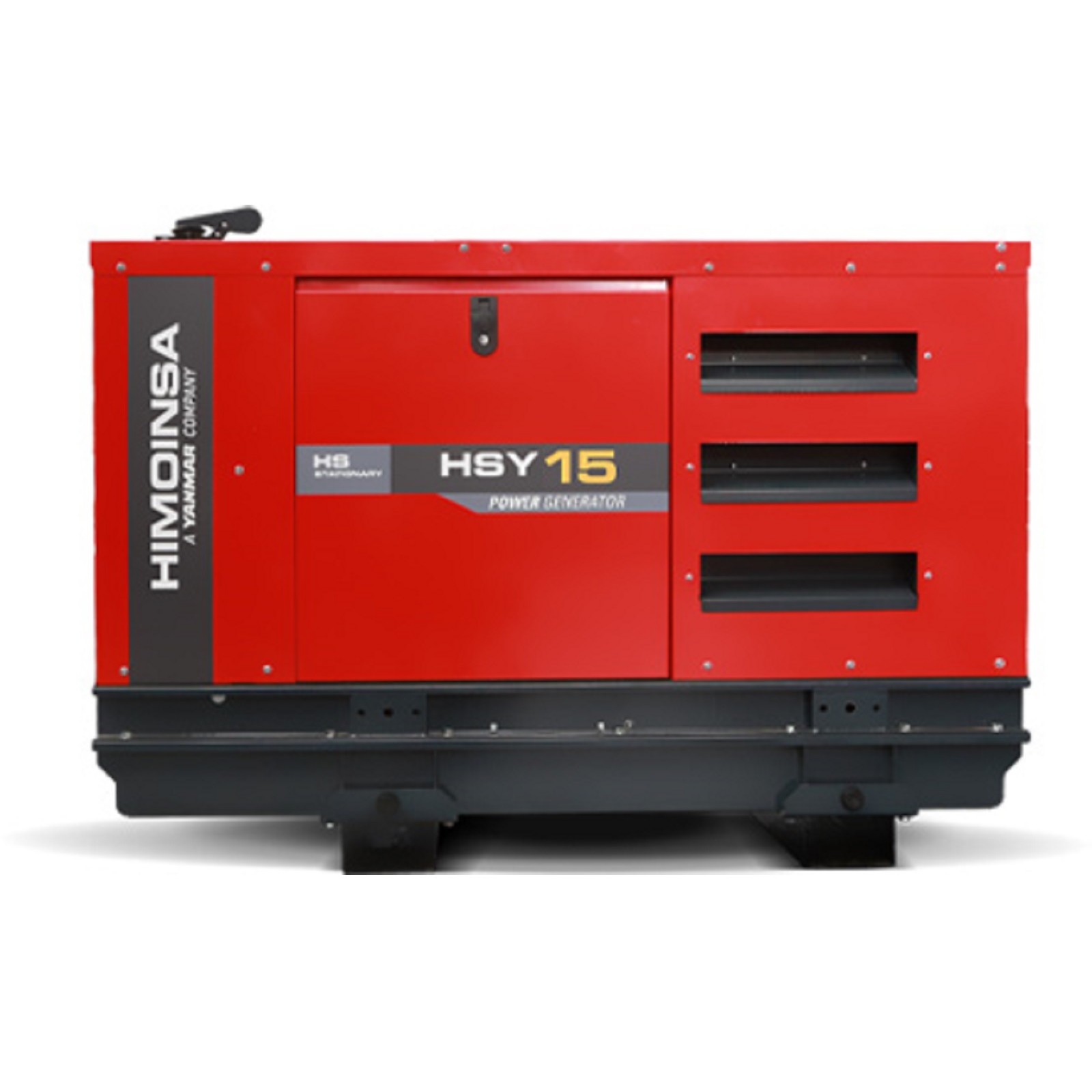 HIMOINSA HSY 15 T5 dyzelinis generatorius garsą slopinančiame korpuse
