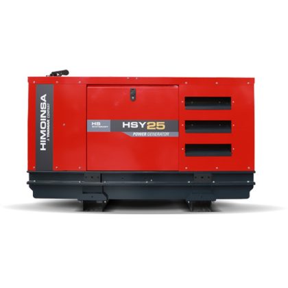 HIMOINSA HSY 25 T5 dyzelinis generatorius garsą slopinančiame korpuse